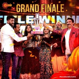 2019 surya tv singer reality show winner