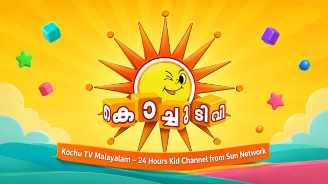 Kochu TV Malayalam: The Ultimate 24-Hour Kids Channel from Sun Network