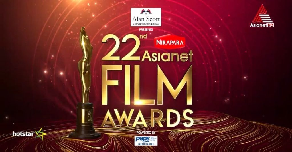 22nd Asianet Film Awards List Of Winners 22nd Asianet Film Awards List Of Winners