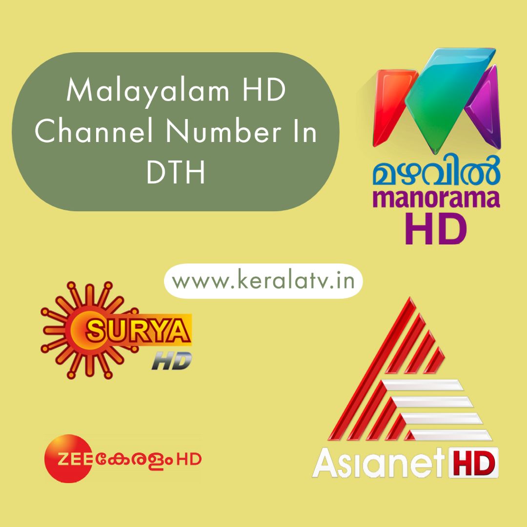 HD Malayalam Channels In DTH
