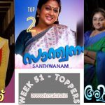 Top TRP Malayalam Serials