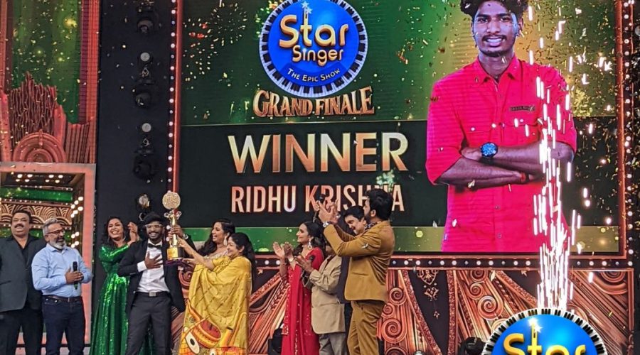 Ridhu Krishna Winner of Star Singer Season 8