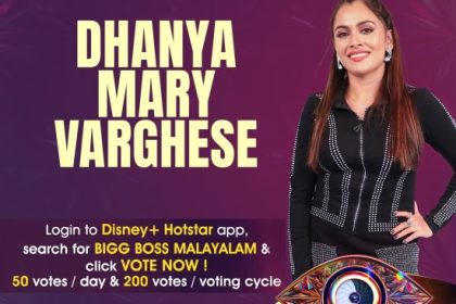 Vote For Dhanya Mary Varghese