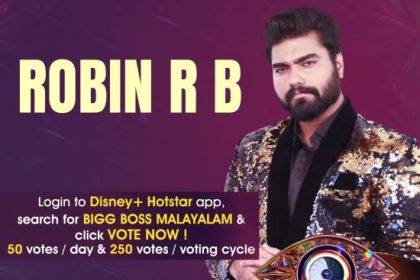 Vote For Dr Robin Radhakrishnan
