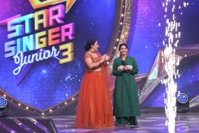Aishwarya Lakshmi at Opening Ceremony of Star Singer Jr