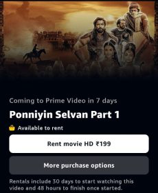 Ponniyin Selvan Movie Online