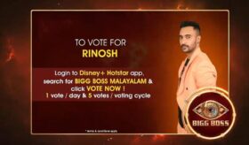 Vote for Rinosh
