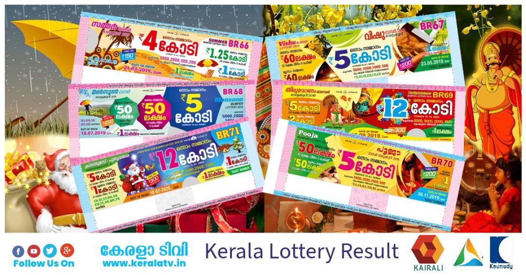 Kerala Lottery Result Today Live Telecast on Kaumudy TV, Kairali TV and Jai Hind 1