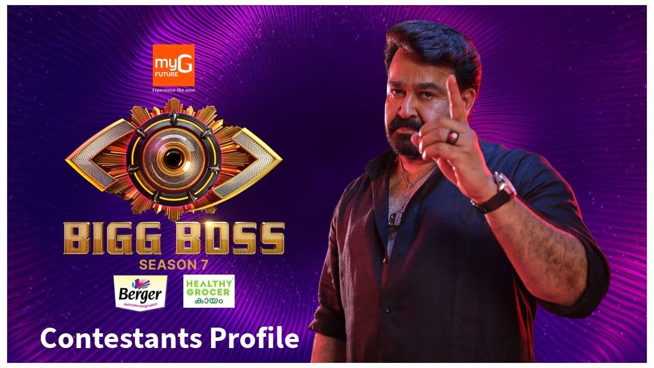 Bigg Boss Malayalam Season 7 Contestants