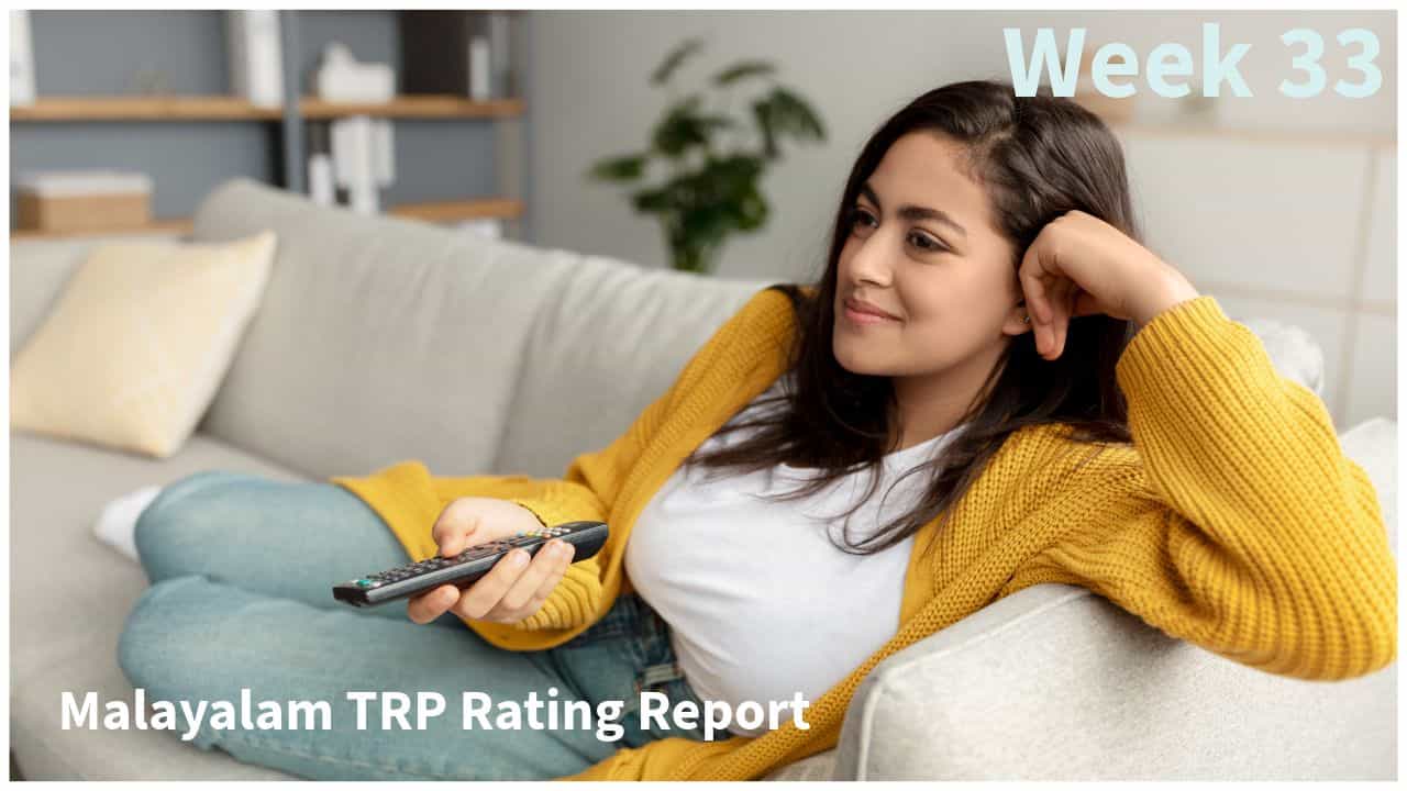 Week 33 TRP Rating Barc