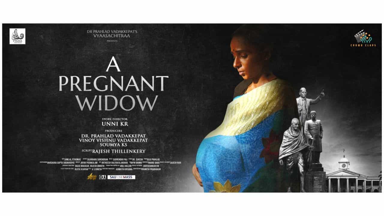 A Pregnant Widow Movie First Look Poster