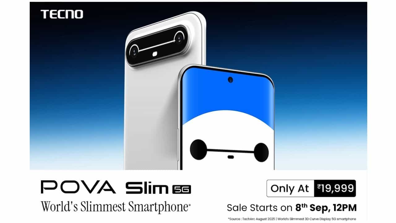 Tecno Pova Slim - Launched