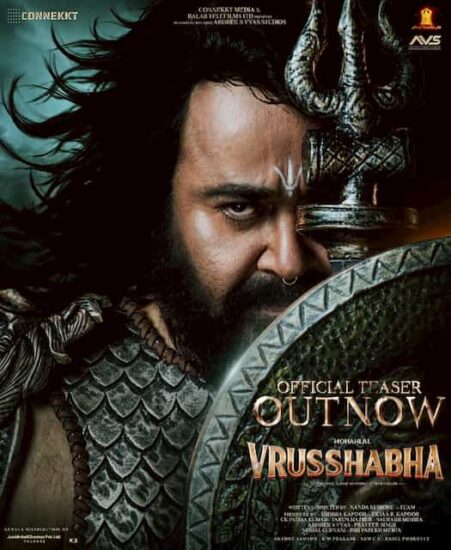 Vrishabha Movie Teaser