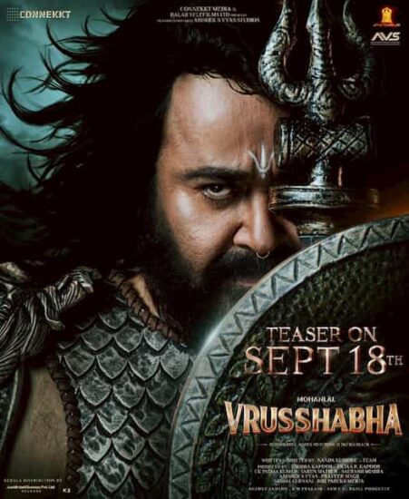 Vrusshabha Teaser Release