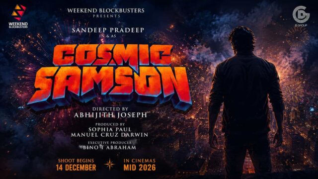 Cosmic Samson Malayalam Movie - Sandeep Pradeep Leads Abhijit Joseph’s Weekend Blockbusters Film
