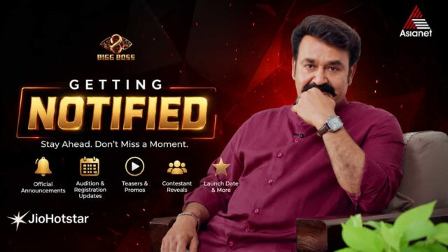 Get Audition Alerts for Bigg Boss Malayalam Season 8