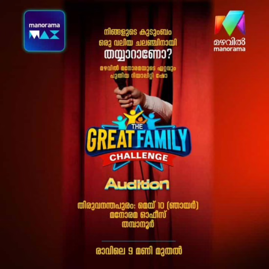 Malayalam Reality Show Auditions