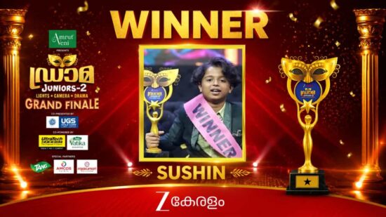Sushin Is Drama Juniors Season 2 winner