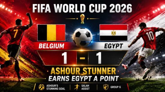 Belgium Vs Egypt FIFA World Cup 2026 Match Report Belgium Vs Egypt FIFA World Cup 2026 Match Report