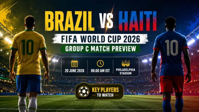Brazil Vs Haiti FIFA World Cup 2026 Group C Match Preview – Key Players, Time and ZEE5 Live Streaming Details