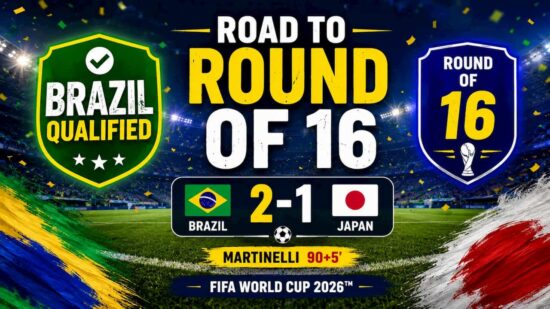 Brazil Vs Japan Fifa Match Stats and Report