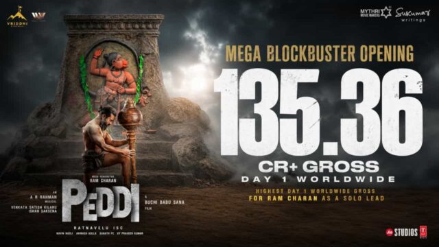 Peddi Movie Box Office Collection Reports – Ram Charan's Film Opens With ₹135.36 Crore Worldwide Gross