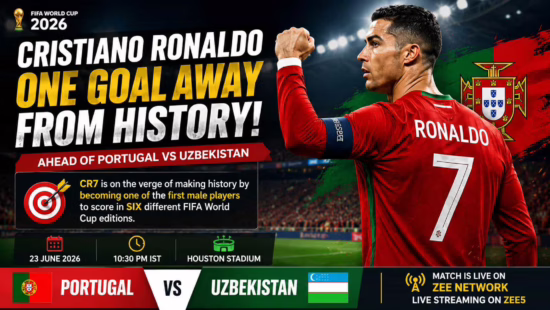 Cristiano Ronaldo One Goal Away From History Ahead of Portugal vs Uzbekistan Cristiano Ronaldo One Goal Away From History Ahead of Portugal vs Uzbekistan
