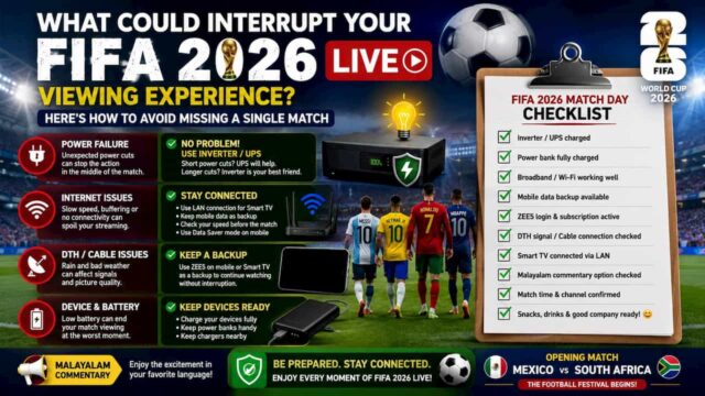 What Could Interrupt Your FIFA 2026 Live Viewing Experience? What Could Interrupt Your FIFA 2026 Live Viewing Experience?