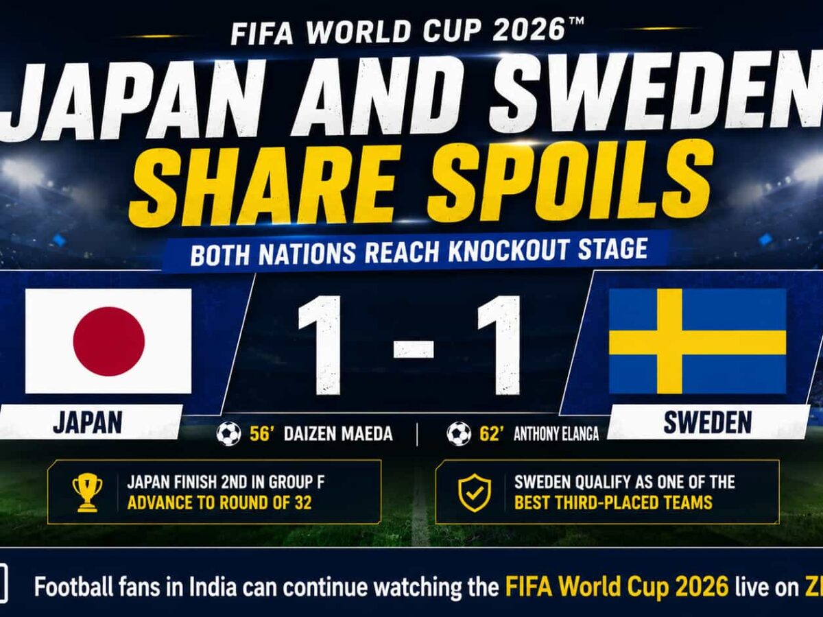 Japan Vs Sweden Fifa 2026 Match Summary and Stats - Kerala TV
