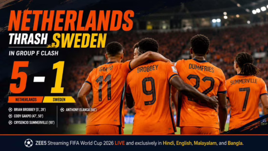 Netherlands Thrash Sweden 5-1 in FIFA World Cup 2026 Group F Clash Netherlands Thrash Sweden 5-1 in FIFA World Cup 2026 Group F Clash