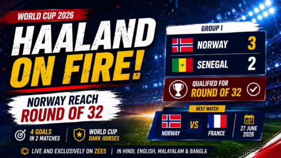 No Stopping Haaland! Norway Superstar's Brace Sends World Cup Dark Horses