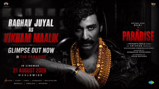 Raghav Juyal Joins Nani's The Paradise as Vikram Malik; Character Glimpse Video Raghav Juyal Joins Nani's The Paradise as Vikram Malik; Character Glimpse Video