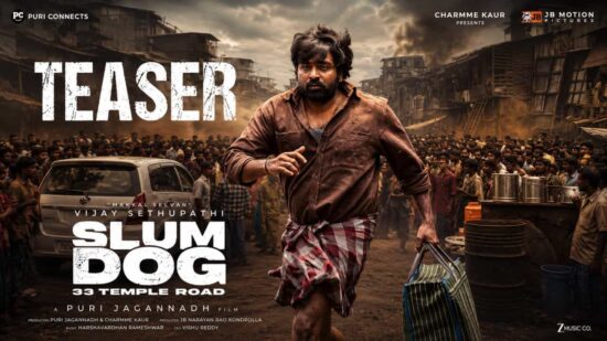 Vijay Sethupathi's Slum Dog - 33 Temple Road Teaser Out Vijay Sethupathi's Slum Dog - 33 Temple Road Teaser Out