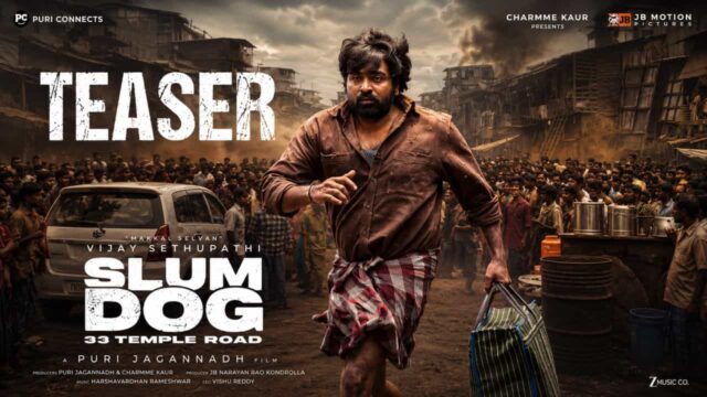 Vijay Sethupathi's Slum Dog - 33 Temple Road Teaser Out