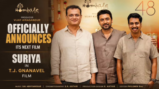 Suriya New Movie With TJ Gnanavel