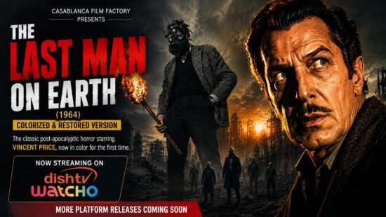 Colorized and Restored Version of Classic Horror Film 'The Last Man on Earth' Now Streaming on Watcho OTT Colorized and Restored Version of Classic Horror Film 'The Last Man on Earth' Now Streaming on Watcho OTT