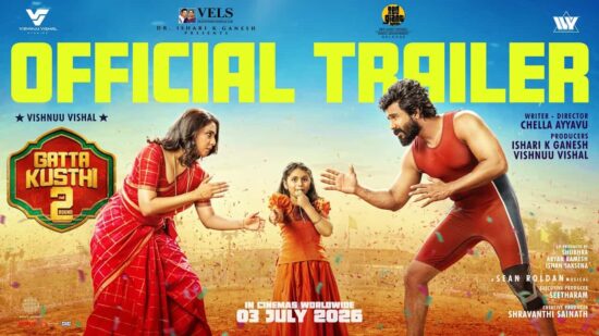 Gatta Kusthi 2 Trailer Out: Vishnu Vishal and Aishwarya Lekshmi Return for the Sports Drama Sequel