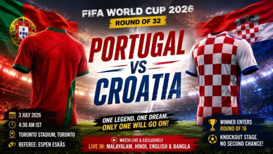 Portugal vs Croatia Live with Malayalam Commentary on ZEE5 – Bhaichung Bhutia Predicts Portugal to Shine Portugal vs Croatia Live with Malayalam Commentary on ZEE5 – Bhaichung Bhutia Predicts Portugal to Shine