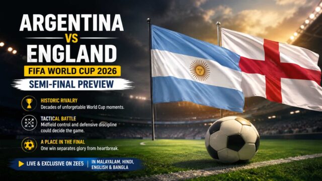 Argentina vs England FIFA World Cup 2026 Semi-Final Live Streaming on ZEE5: Robbie Fowler Calls It Football's Greatest Rivalry