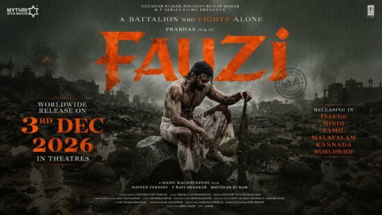 Prabhas - Hanu Raghavapudi Film Fauzi Gets Release Date; Global Theatrical Release Set for December 3, 2026