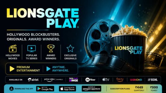 Lionsgate Play India – Movies, Web Series, Subscription Plans and Supported Devices Lionsgate Play India – Movies, Web Series, Subscription Plans and Supported Devices