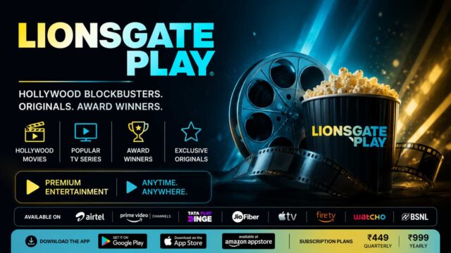 Lionsgate Play India – Movies, Web Series, Subscription Plans and Supported Devices Lionsgate Play India – Movies, Web Series, Subscription Plans and Supported Devices