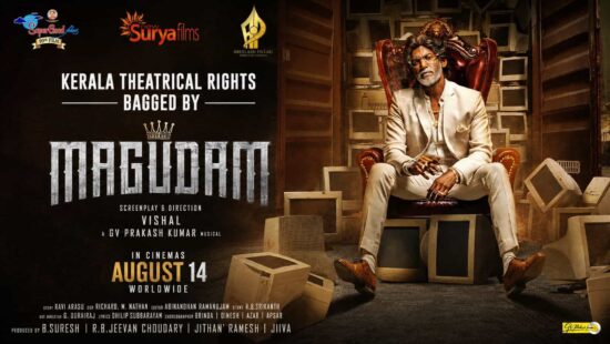 Viswanath and Sons and Makudam - New Surya Films Brings Two Big-Budget Tamil Movies to Kerala on August 14 Viswanath and Sons and Makudam - New Surya Films Brings Two Big-Budget Tamil Movies to Kerala on August 14