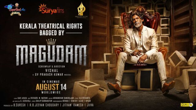 Viswanath and Sons and Makudam - New Surya Films Brings Two Big-Budget Tamil Movies to Kerala on August 14 Viswanath and Sons and Makudam - New Surya Films Brings Two Big-Budget Tamil Movies to Kerala on August 14