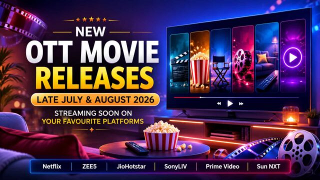 New OTT Release Movies in Late July & August 2026 – Con City, Balan The Boy, Gatta Kusthi 2 and More