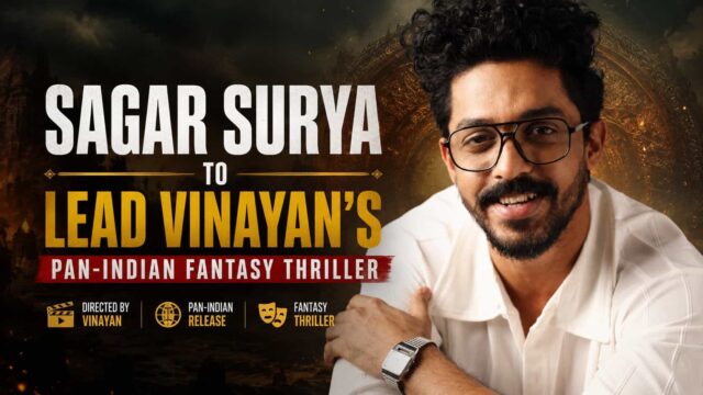 Sagar Surya in Vinayan's New Fantasy Thriller Sagar Surya in Vinayan's New Fantasy Thriller