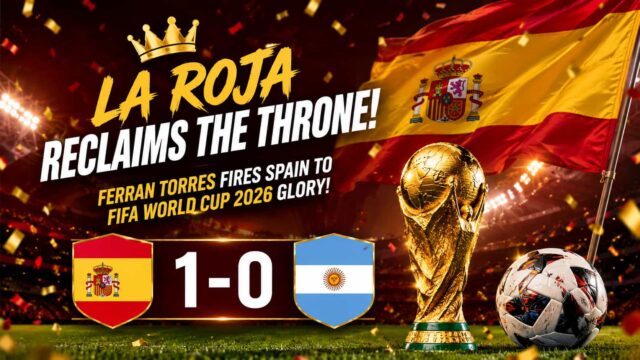 La Roja Reclaims the Throne: Ferran Torres Fires Spain to FIFA World Cup 2026 Glory! La Roja Reclaims the Throne: Ferran Torres Fires Spain to FIFA World Cup 2026 Glory!