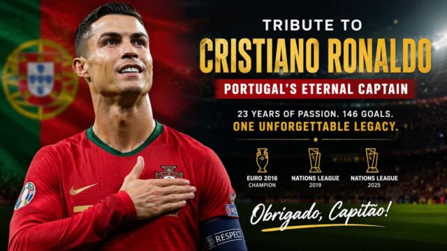 Tribute to Cristiano Ronaldo - Portugal's Eternal Captain Who Changed Football Forever Tribute to Cristiano Ronaldo - Portugal's Eternal Captain Who Changed Football Forever