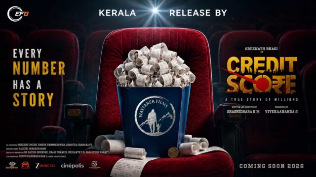 Sreenath Bhasi's Credit Score to Release in Kerala Through Dulquer Salmaan’s Wayfarer Films - Financial Survival Thriller Arriving in 2026 Sreenath Bhasi's Credit Score to Release in Kerala Through Dulquer Salmaan’s Wayfarer Films - Financial Survival Thriller Arriving in 2026