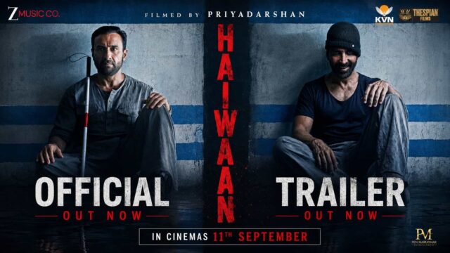 Haiwaan Movie Trailer Out With Release Date: Akshay Kumar and Saif Ali Khan Face Off in Priyadarshan’s Crime Thriller Haiwaan Movie Trailer Out With Release Date: Akshay Kumar and Saif Ali Khan Face Off in Priyadarshan’s Crime Thriller
